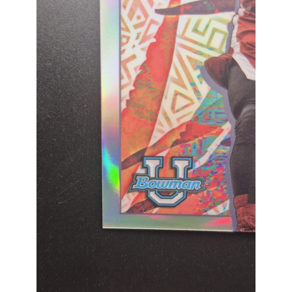 2021-22 Bowman U Jahvon Quinerly #BK-6 Big Kahuna Refractor SP Crimson Tide